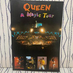 Rare & UK Imported 1987 Queen Magic Tour Concert Book